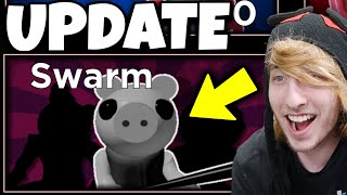 PIGGY NEW GAMEMODE *SWARM* FIRST REACTION.. | Roblox Piggy