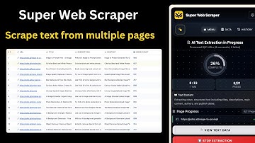How to extract texts from multiple webpages in one-click?