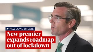 NSW premier Dominic Perrottet announces changes to Covid restrictions and roadmap out of lockdown