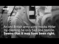 Turns Out, Adolf Hitler May Have Only Had One Testicle ... Seriously - Newsy