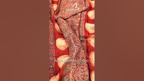 ✨ Ajrakh Hand-Block Printing | Tradition Meets Elegance