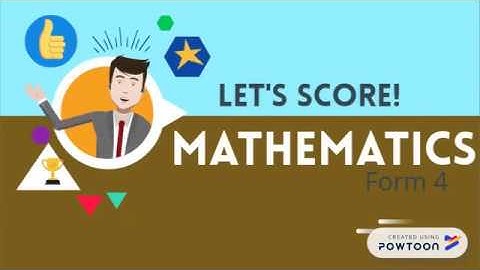 Mathematics Form 4 | Chapter 3 : Sets