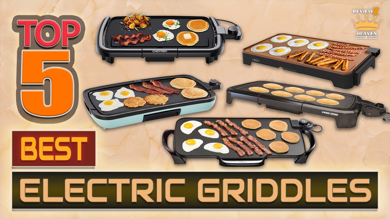 TOP 5 Best Electric Griddles 2025 | Pancakes, Breakfast & More!