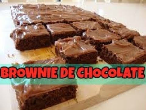 BROWNIE DE CHOCOLATE RECEITA DE BROWNIE MUITO FÁCIL RECEITA VR