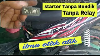 Starter Motor Tanpa Bendik Tanpa Relay
