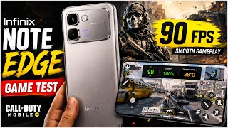 🔥 Infinix Note Edge Call of Duty Mobile Test | Extreme FPS | Full Gameplay 🎮⚡