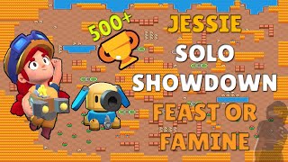 Jessie Solo Showdown Feast Or Famine Brawl Stars Gameplay