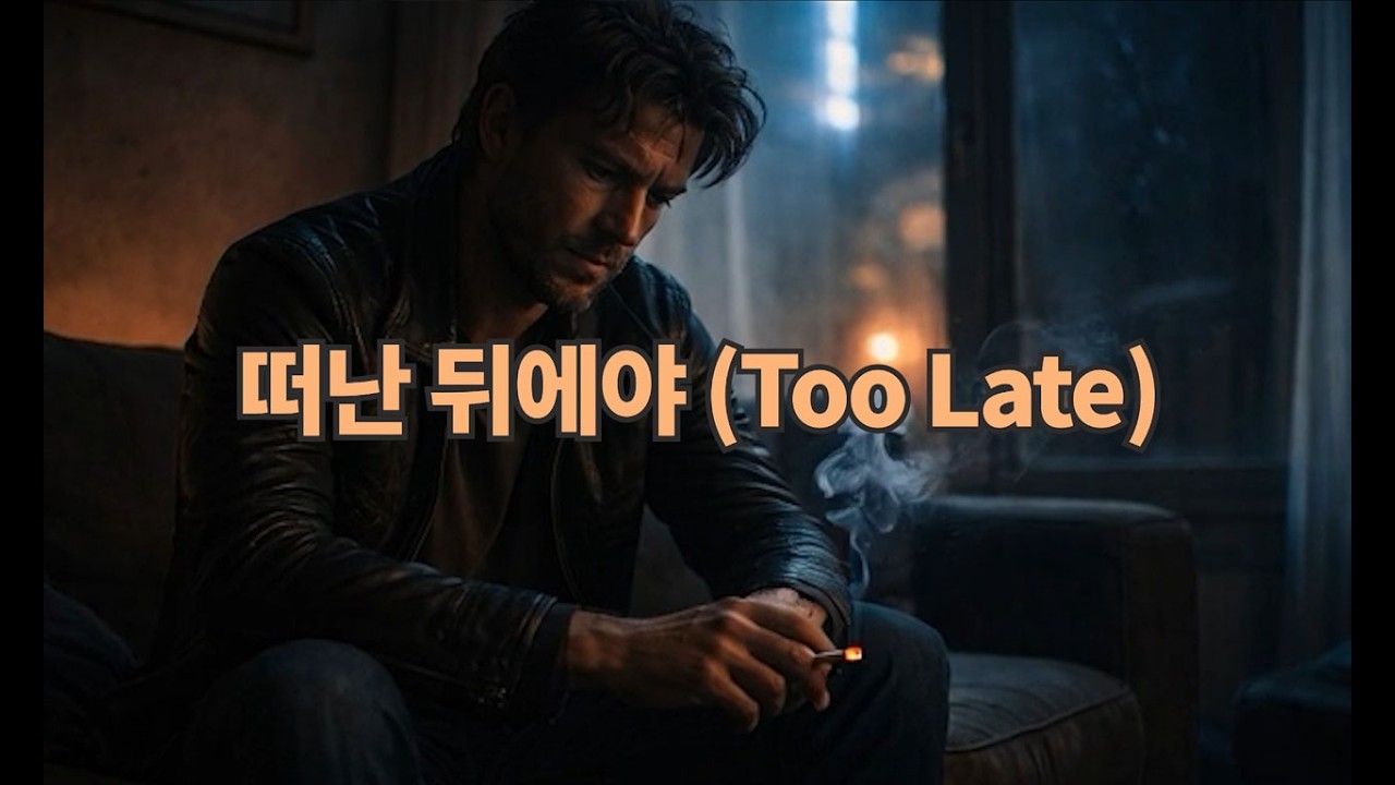 떠난 뒤에야~(To late~)/ 늘 옆에 있으면 소중 한 줄 모른다