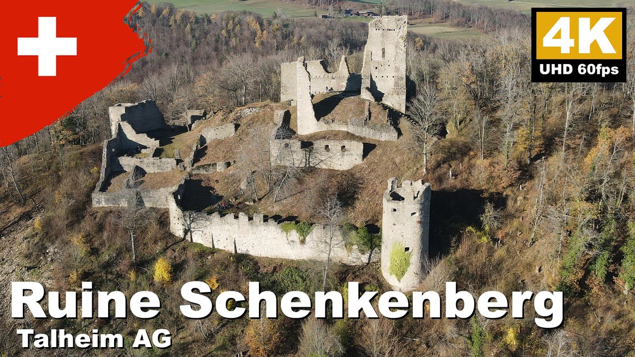 Ruine Schenkenberg, Talheim AG, Schweiz | 4K UHD 60fps