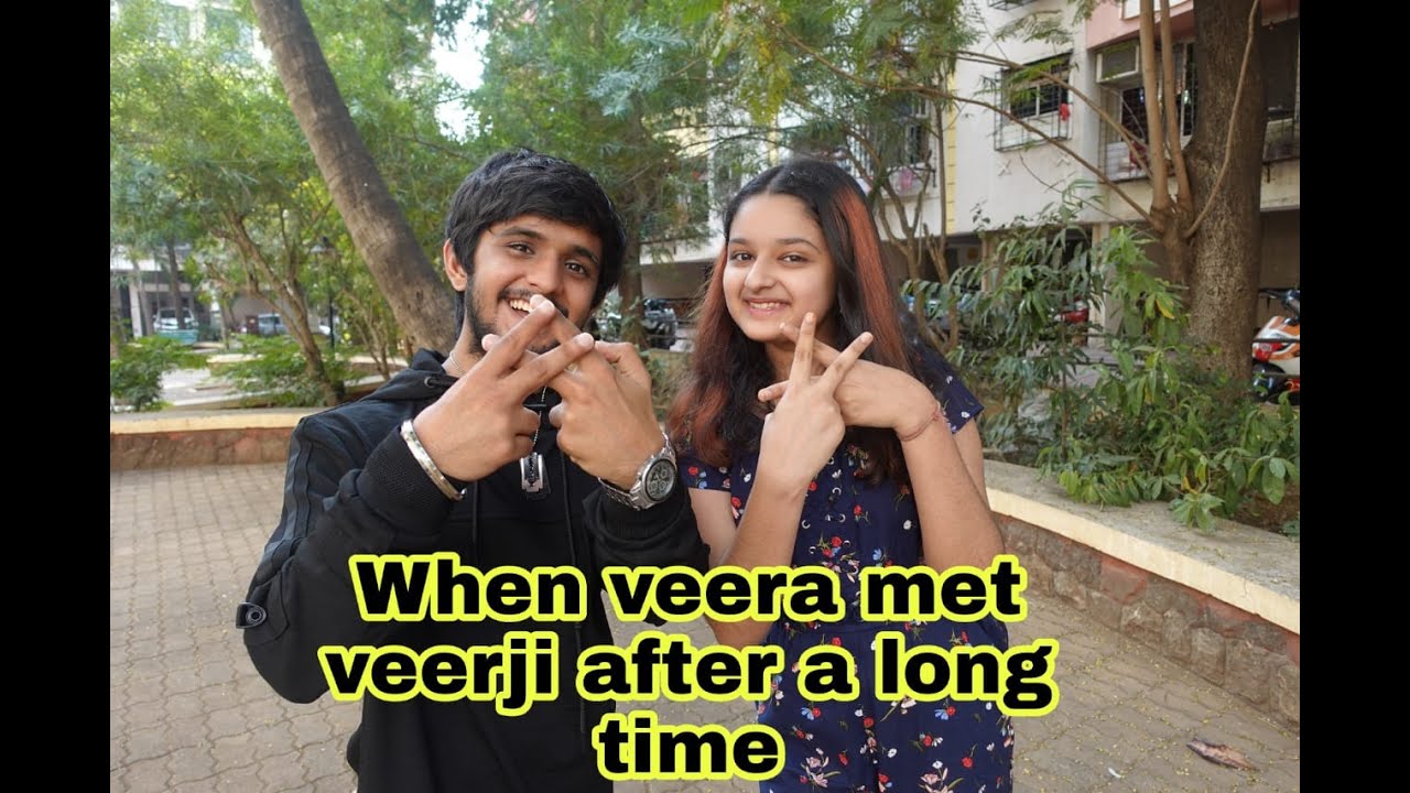Veera met veerji | meeting Bhavesh bhaiya after a long time| Harshita ojha |Bhavesh balchandani |