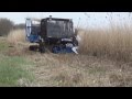 Reed Harvesting Shapwick Fen inc 3D