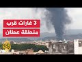 جماعة أنصار الله غارات تستهدف محطة شركة النفط بشارع الستين في صنعاء 