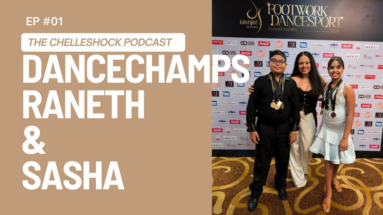 Ranesh Dance Champs Sasha and Ranesh speak to Chelleshock - YouTube