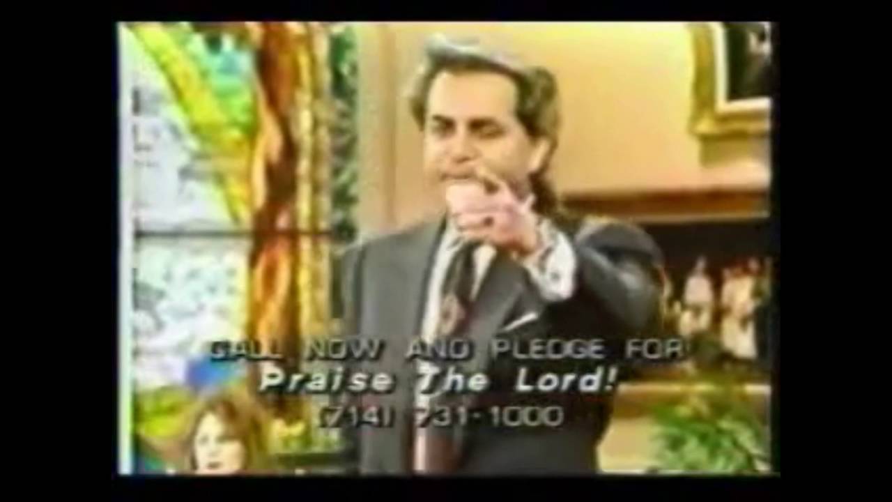 Benny Hinn and his HOLY GHOST MACHINE GUN