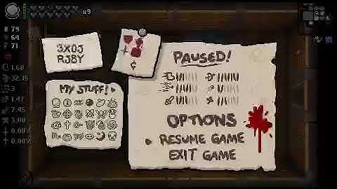 Afterbirth+ More than 60 items: Technology+Technology Zero+Tiny Planet+Cursed Eye+Monstro’s Lung
