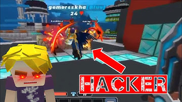 I meet hacker in bedwars (blockman go)