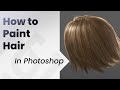 How to paint hair and fur tutorial