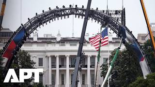 Massive Preparations Underway For UFC Freedom 250 At White House South Lawn | APT