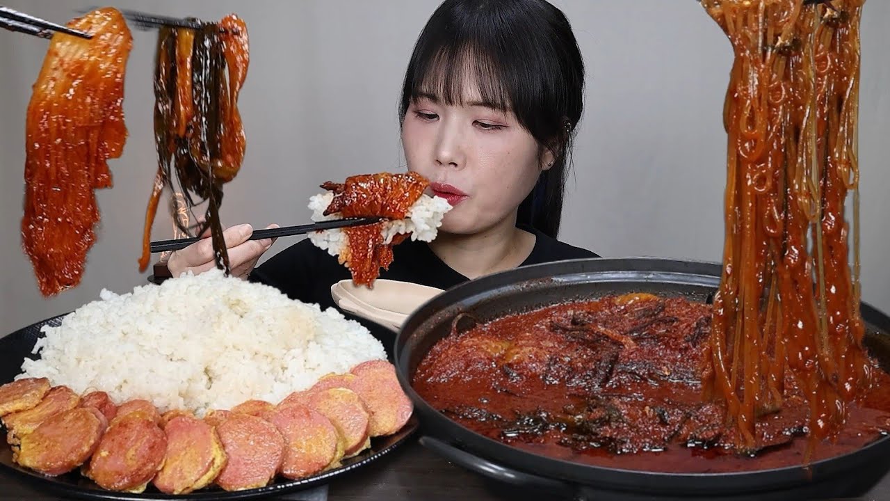 Я приготовил пару кимчи из анчоусов с кимчи Сильви.~ ♡ Сильви кимчи, Сильви кимчи, острый, мокбанг,