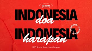 Doa dan Harapan Bagi Bangsa Indonesia - HUT Kemerdekaan RI 76
