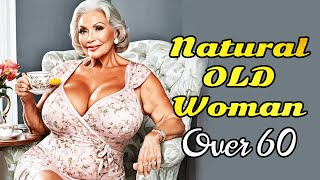 Natural Older Women Over 60 💖 Glamour Winter Collection 💍 Fashion Tips By Aisha Ep.53