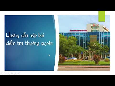 Video Hướng dẫn nộp bài kiểm tra trên máy tính bằng cách sử... - youtube