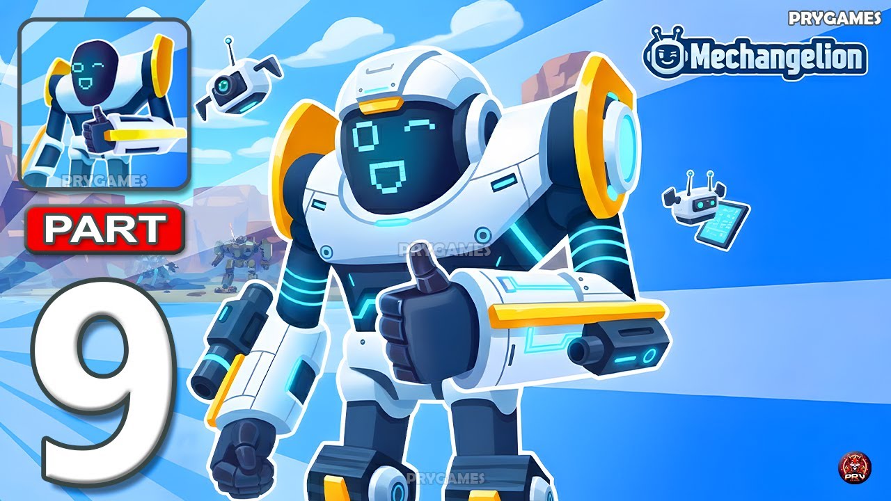 Mechangelion Robot Fighting - Gameplay Walkthrough Part 9 - New Update & New Levels (Android, iOS)