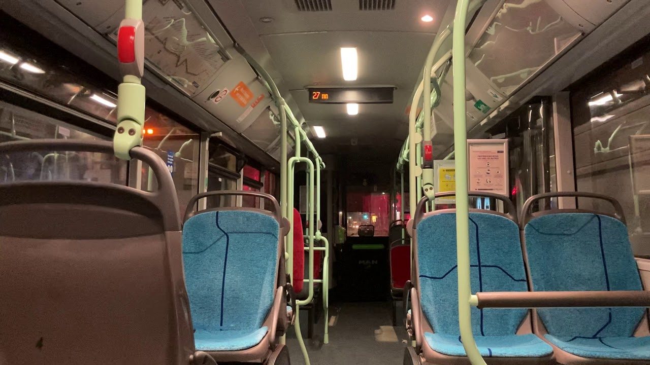 Ligne 255 — MAN NL 253 RATP BUS | 9654 KICKDOWN !!! - YouTube