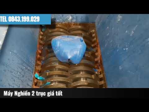 Video Máy nghiền xay nhựa cũ 2 trục, giá tốt nhất , uy tín... - youtube