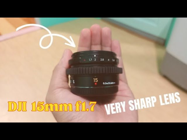 Checking Out the DJI 15mm f1.7 MFT Lens for Vlogging! - YouTube