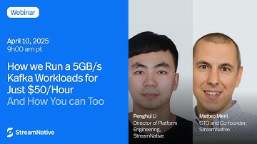 How we run a 5GB/s Kafka Workload for Just $50/Hour