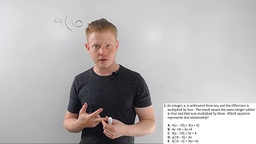 ACT Math Word Problems:  Turning text to Equations