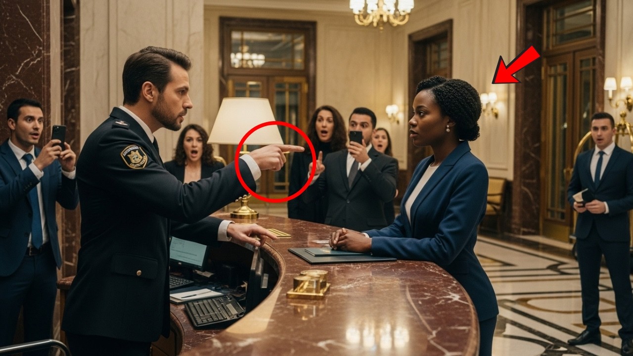 Rezeptionist Beleidigt Schwarze Frau — Ihr Mann Kontrolliert Das Auswärtige Amt!