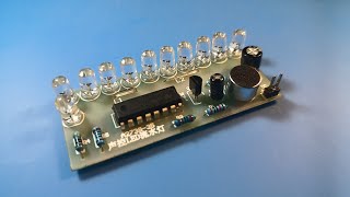 Voice-Controlled LED Kit – CD4017 Assembly & Test
