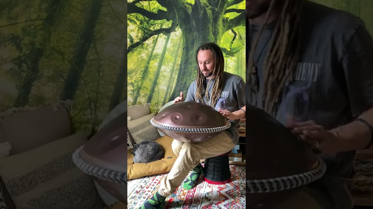 Emotional Healing 🌿 | Handpan Ayasa instrument F# Low Pygmy Music for Meditation | Warren Shanti