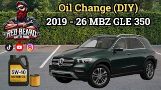 Mercedes Gle 350 Oil Change 2019Present W167 M264 Diy Service