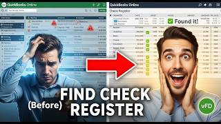 Find Check Register QuickBooks Online [Quick Start]