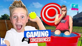 win or get dunked gaming with consequences fall guys edition kidcity