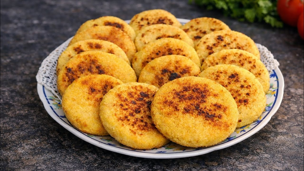فطور ساهل: أسرع حريشات في المقلاة بدون فرن 😍