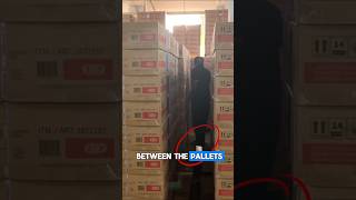 Warehouse Lighting System Cuts Motion and Improves Safety #beforeandafter #warehouse #shorts