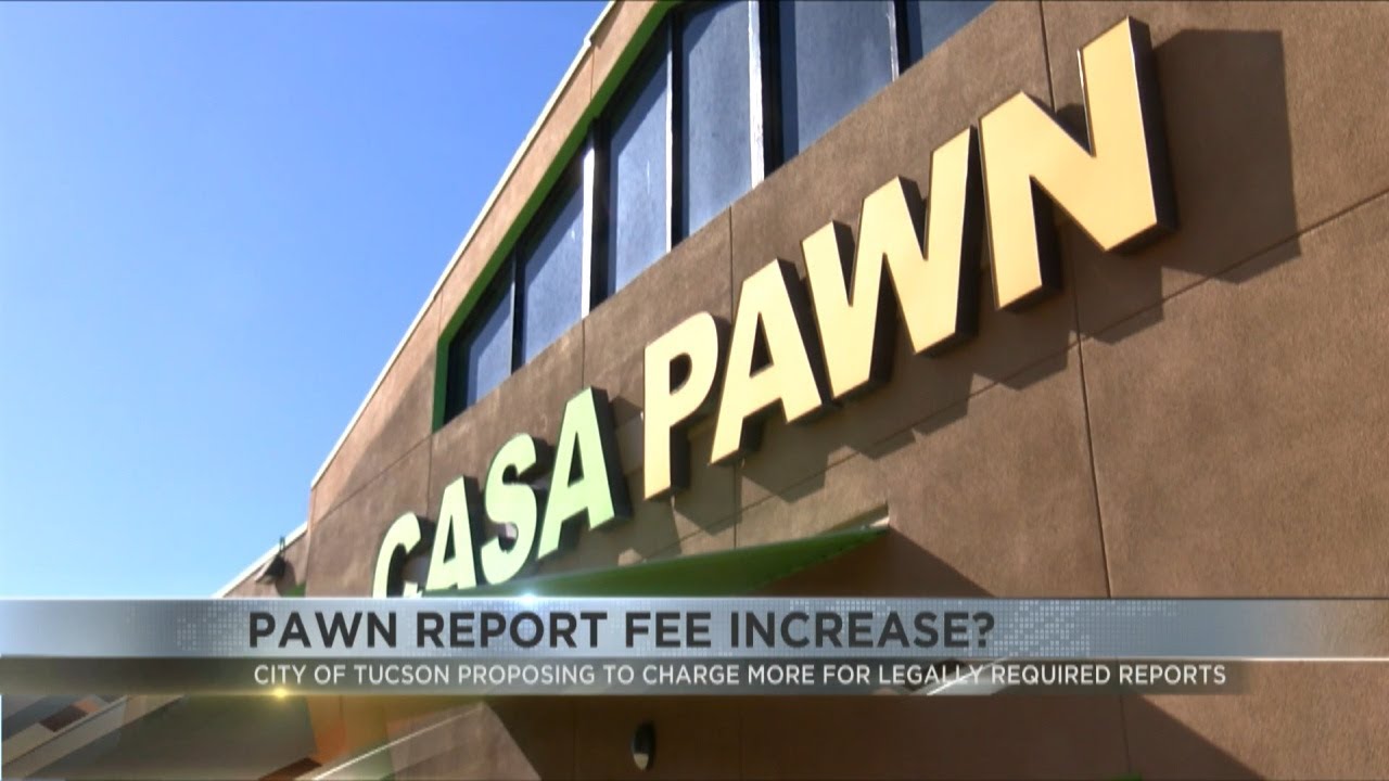 Increased tax fee may hit pawn shops and secondhand dealers