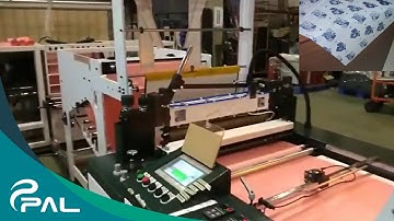 Bottom Seal Bag Making Machine For Plastic Table Sheet Roll Bag - PAL