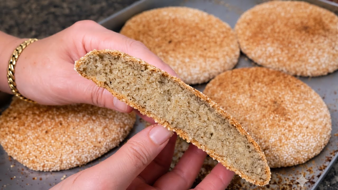 أسرار خبز الشعير الجزائري🇩🇿  التقليدي(خبز الزرع) طري كالقطن.. بدون دقيق ابيض وبدون دلك 