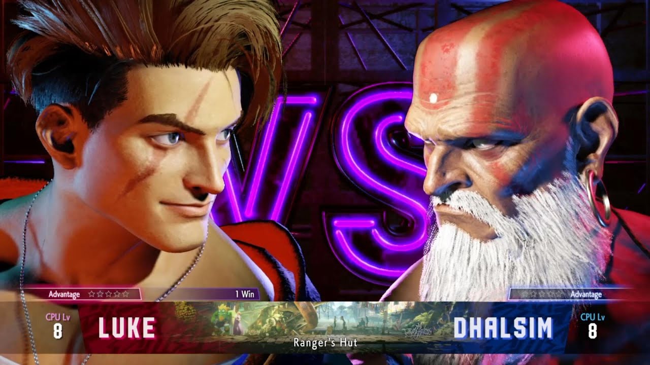 LUKE Tried Rushing… DHALSIM Had Other Plans 🤯