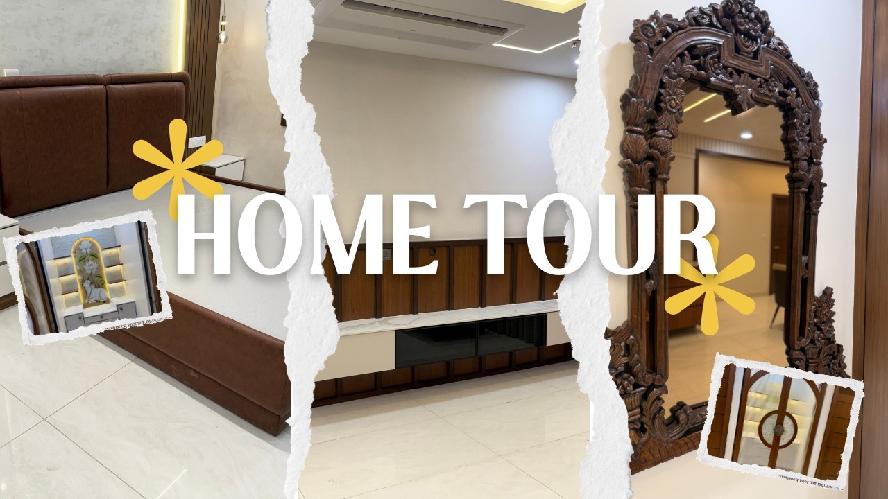 Luxury 4BHK Flat Interior Tour | Modern Home Design Ideas