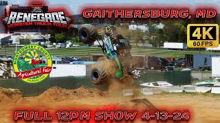 Renegade Monster Truck Tour @ Gaithersburg, MD 4-13-24 - Full 12PM Show