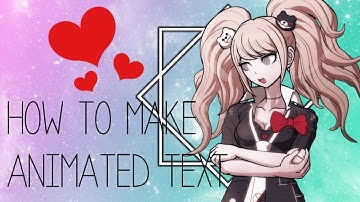 How to make animated text (Videostar Tutorial)