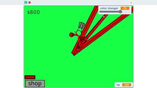 laser sim on Scratch