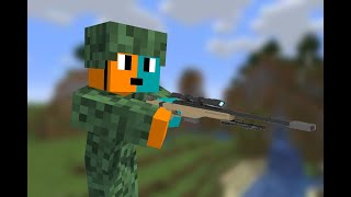 Minecraft but there are GUNS | LIVE