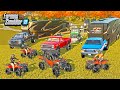 Camping with new toyhaulers  atv riding roleplay  farming simulator 22